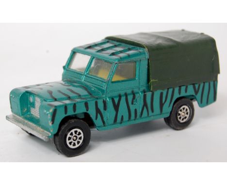 Corgi Toys, Whizzwheels, promotional issue Land Rover 109 WB, made in the 1970s in conjunction with a Quake Up cereals campai