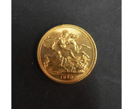 A Full Gold Sovereign dated 1979