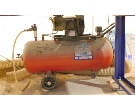 A Fiac Dakota portable air compressor, single phase. VAT is also payable on the hammer price of this lot.