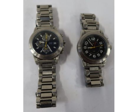 A collection of watches, to include Rotary and Caterpillar examples