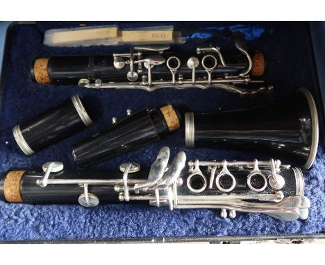 A cased Selmer clarinet&nbsp;