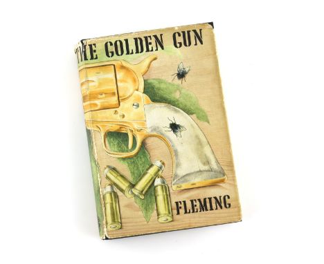 James Bond The Man with the Golden Gun - First edition hardback book, published by Jonathan Cape with dustjacket from 1965.. 