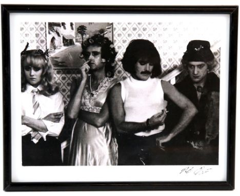 Queen - Original C type print of Queen in character on the set of the I want To Break Free video shoot. London 1984. Print fe