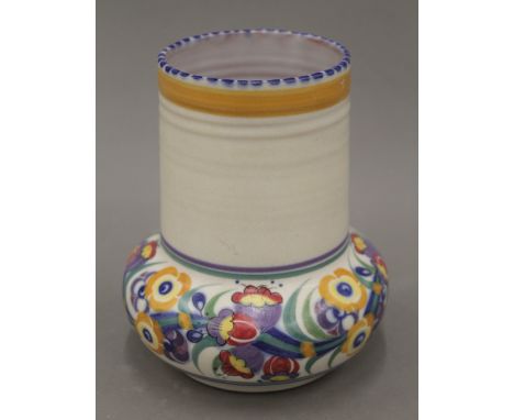 A Poole pottery vase. 15 cm high.