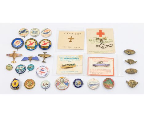 A group of Railway related badges comprising of A.G. Trimble Brotherhood Railroad Trainmen, February 1936, 24mm diameter; unn