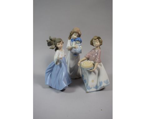 Three Nao Figural Ornaments 
