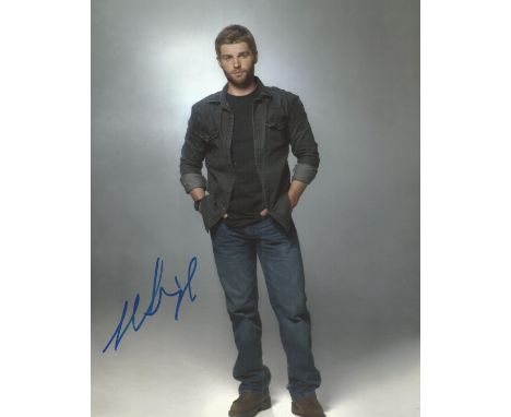 Mike Vogel signed 10 x 8 inch Colour Photo. Michael James Vogel is an American actor and former model. Vogel began acting in 