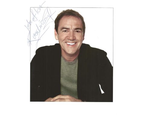 Robert Lindsay actor signed colour photo 10 x 8 inch. Robert Lindsay is an English stage and TV actor. His first major role o
