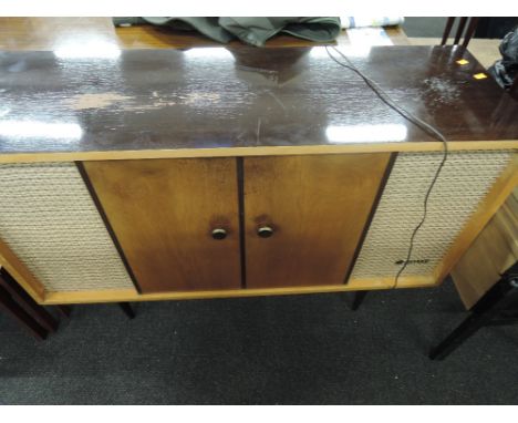 A vintage Pye radiogram