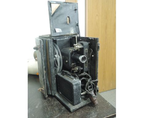 A vintage Ensign S S 100 B film projector the Silent Sixteen 16mm 