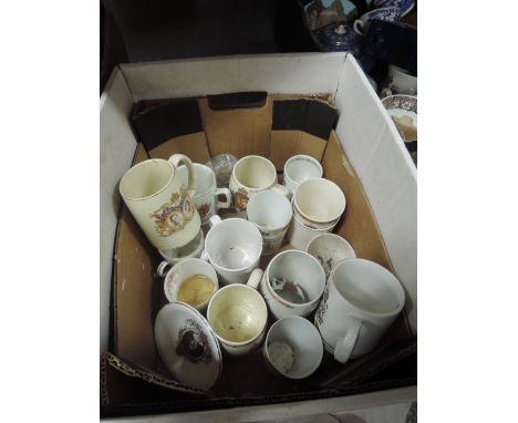 A selection of vintage coronationware