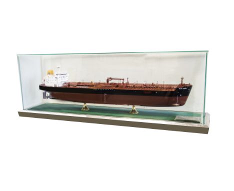 Professionally made Fleet Owners model of Chemical  Tanker 'Baltic Admiral' finished in initial owners 'N Orient' Lines maroo