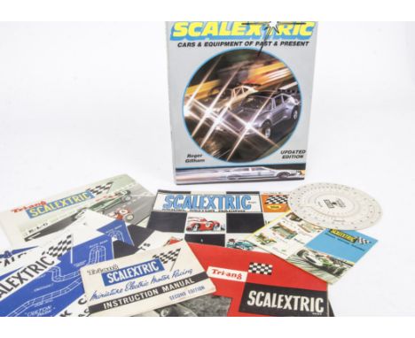 Scalextric Catalogues &amp; Ephemera, including First, Second, Third, Fourth (2), Seventh (2) Edition Catalogues, Instruction