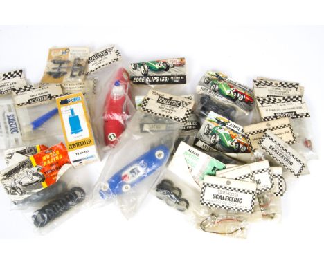 Vintage Scalextric &amp; Other Slot Car Accessories, including Tri-ang Scalextric MM/S151 Wiring Harness (14), W/116 FJ Harne