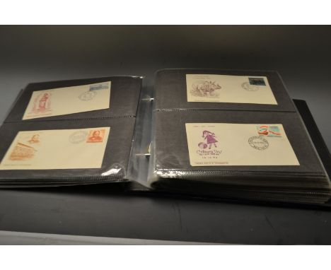 Stamps - India first day covers in album, 1953 - 1982 (138 covers)