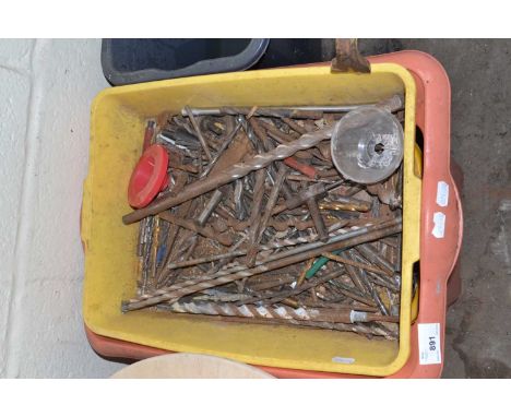 Box of assorted tools
