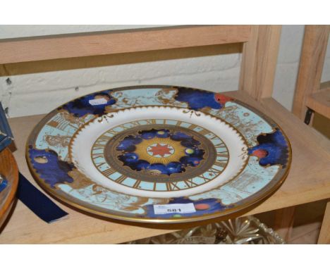 Royal Worcester Celebrate the Millennium plate