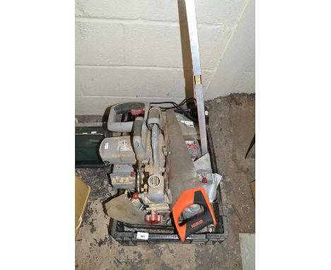 Mixed Lot: Mitre saw and other assorted tools