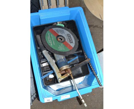 Box of various assorted tools
