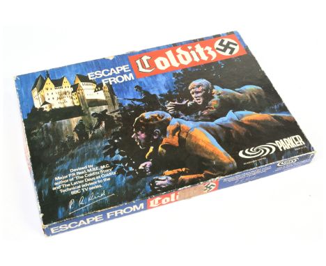 Parker Games - 'Escape From Colditz' Board Game.&nbsp; (Division of Palitoy Ltd) Original 1970s Version.&nbsp; Condition of c