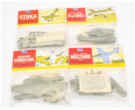 Airfix - Group of Factory Sealed Model Aircraft Kits. &nbsp;First Issue (1950s), 1/72nd Scale.&nbsp; Comprising: 'North Ameri