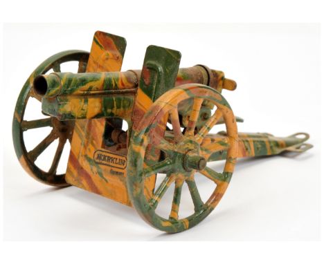 Marklin - Tinplate Feldgeschutz (Field Gun), unboxed.&nbsp; Length: 19cm, barrel length: 11cm).&nbsp; Condition generally app