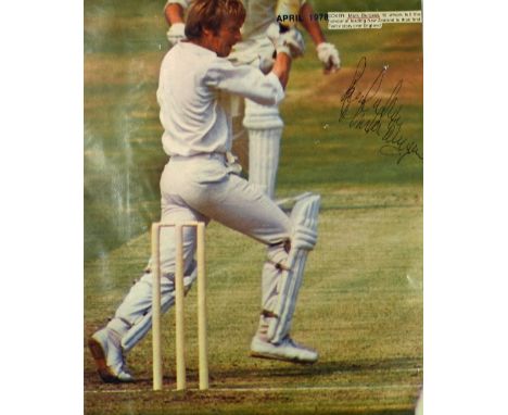 Collection of Early Cricket Autographs / Signatures from 1920s onwards including players from England, Ireland, Surrey, Essex