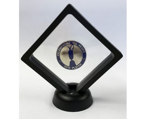 2010 Official R&amp;A Open Golf Championship Players Enamel Badge - Celebrating 150 years since the first Open was played at 