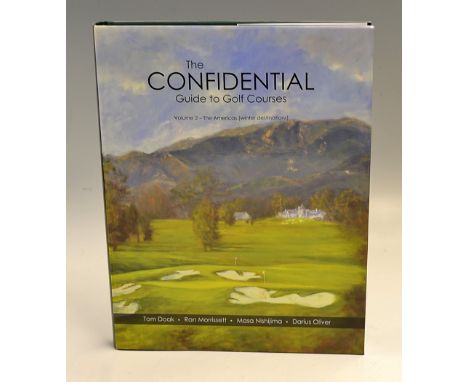Doak, Tom signed - "The Confidential Guide to Golf Courses- Vol.2 - The Americas (winter destinations)" Publ'd Renaissance Go