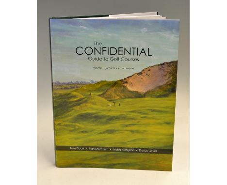 Doak, Tom signed - "The Confidential Guide to Golf Courses- Vol.1 -  Great Britain and Ireland" Publ'd Renaissance Golf Publi