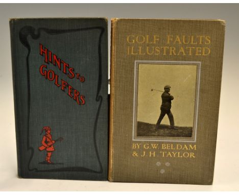 Niblick (Charles Stedman Hanks) -"Hints to Golfers" 6th ed 1903 ltd ed no. 604/1000, publ'd for the author by The Salem Press