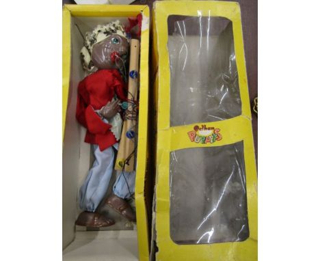 Boxed Pelham puppet - The snake charmer. a/f
