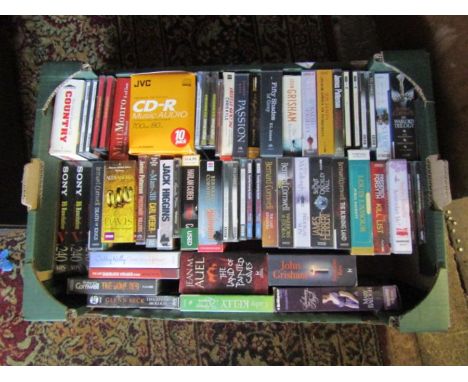 Half a stillage of CD audio books&nbsp;