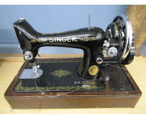 Vintage singer sewing machine