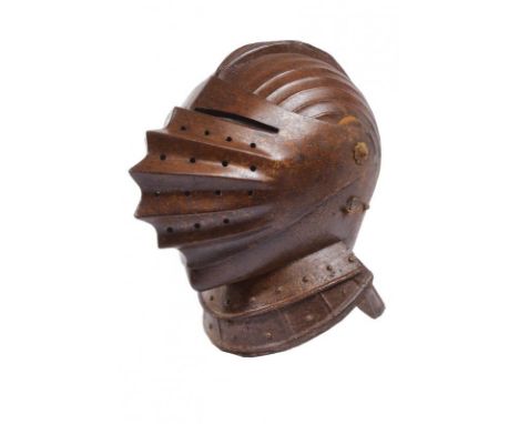 dating: 19th Century provenance: Germany, In iron, complete with visor and nape-guard plates. The skull with double comb, rai