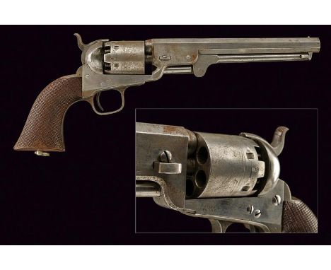 dating: Third quarter of the 19th Century provenance: USA, Octagonal, rifled, cal. 36 barrel, brass, circular fore-sight, mar