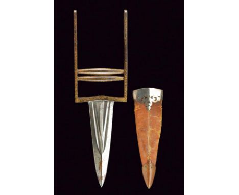 dating: First half of the 19th Century provenance: India, Strong, straight, double-edged blade with reinforced tip and base w