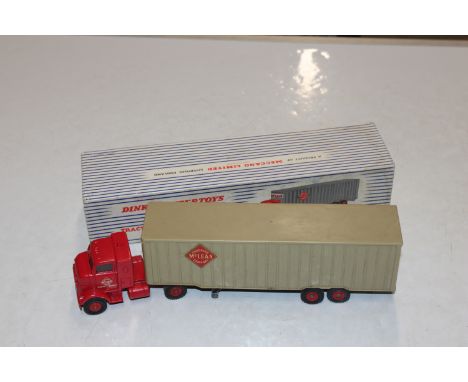 A Dinky Supertoy tractor / trailer Mclean No.948