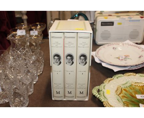 The Letters of Beethoven, three volumes, fine copies in slip cases, all first Editions
