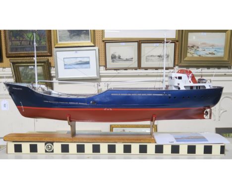 A large model of the merchant ship Mercantic by Billing Boats, Denmark, retaining original box and with a folder of photograp