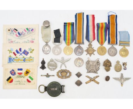 A WW1 medal group of three awarded to 194312 J. Ellis, Petty Officer First Class, Royal Navy, comprising 1914-15 Star, Britis