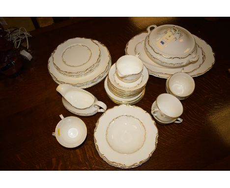 A Royal Doulton 'Richelieu' pattern part dinner and tea service.