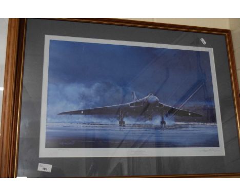 Michael Rondot - Vulcan Fairwell, coloured print, signed and numbered 10 of 50