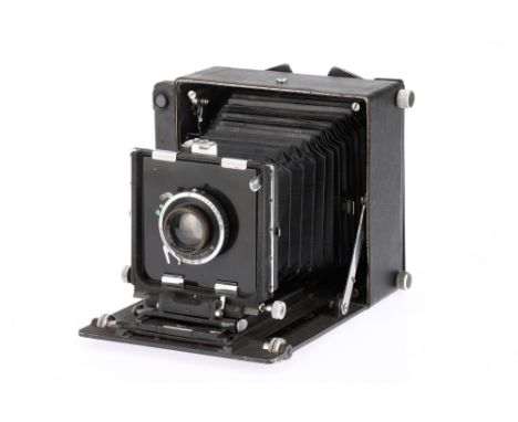A Large Format Technical Camera 5x4in format, presumably a MPP Micro Technical camera but no maker, model or serial number id