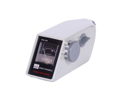 An Audio Dynamics SLM-100 Sound Level Meter, untested Note: This Hi-Fi item is from a deceased estate which was fully working