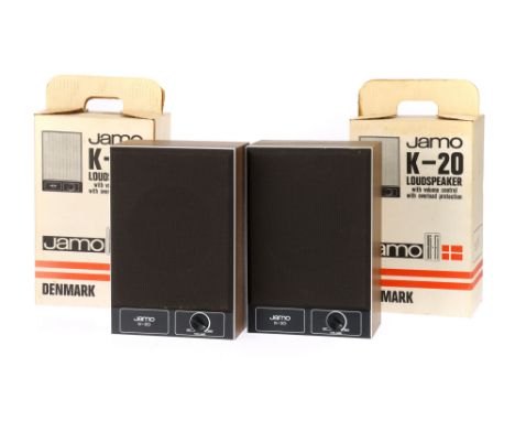A Pair of Jamo K-20 Loudspeaker Speakers, in maker's boxes, untested,