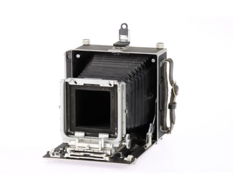 A M.P.P. Micro Technical Mark VII Large Format Camera Body black, circa 1956, serial no.7780, body G, bellows appear light ti