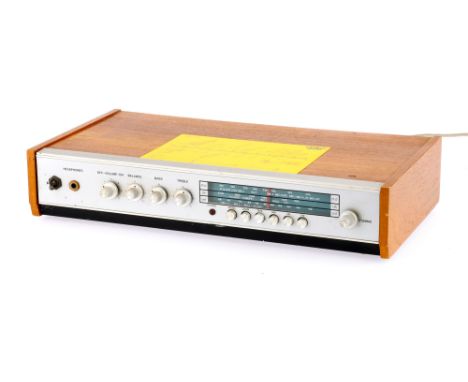 A Model 2000 HiFI Receiver Unit, untested, missing some push-button covers,