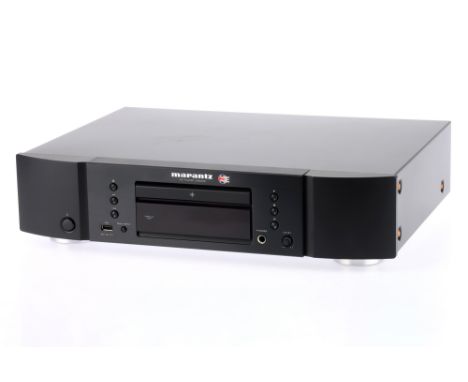 A Marantz CD6006 Compact Disc Player, black, serial no. BEV27190904551