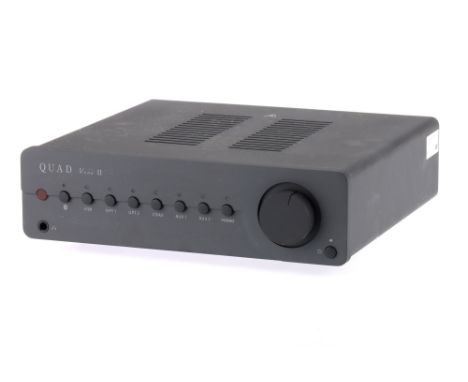 A Quad Vena II Intergrated Amplifier, black, serial no. QH016448BDJ0928